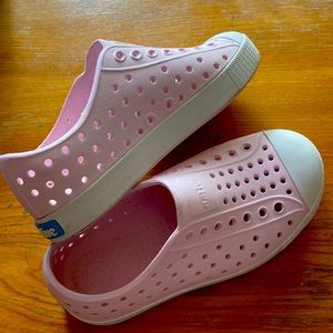 Baby pink NATIVE C11 girls Vegan shoes JEFFERSON